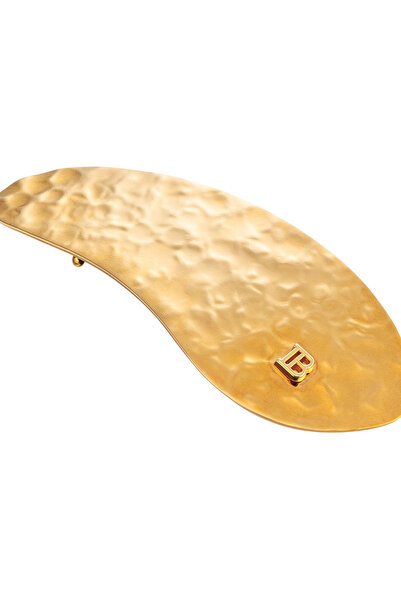 BALMAIN , Printemps Leaf, Hair Clip, Gold