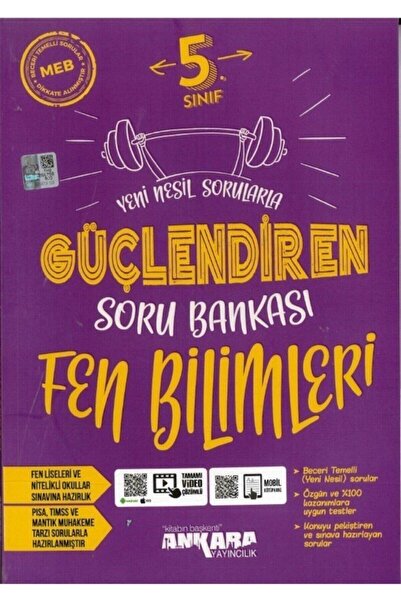 Ankara Yayıncılık 5. Sınıf Güçlendiren Fen Bilimleri Soru Bankası