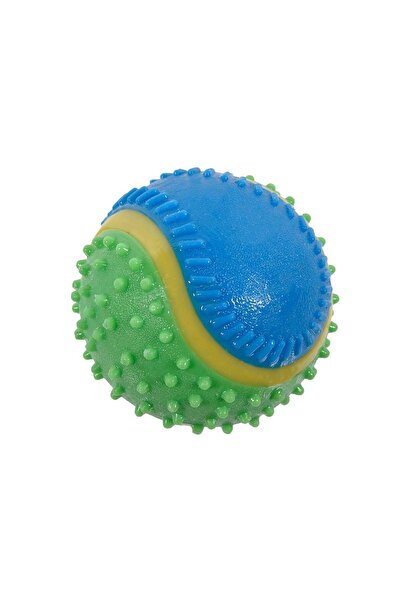 Zumzeria Colorful Ball for Dogs 5 Senses with Beef Smell and Flavor 10cm