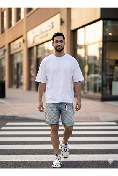 JEANS Square Jeans Shorts