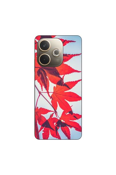 OEM Θήκη συμβατή με Oppo A5 Pro από σιλικόνη gel TPU με σχέδιο Φθινοπωρινά Φύλλα