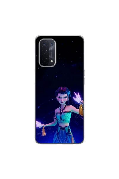 OEM Husa compatibila cu Oppo A54 5G, A74 5G Silicon Gel Tpu Model KPop Demon ...