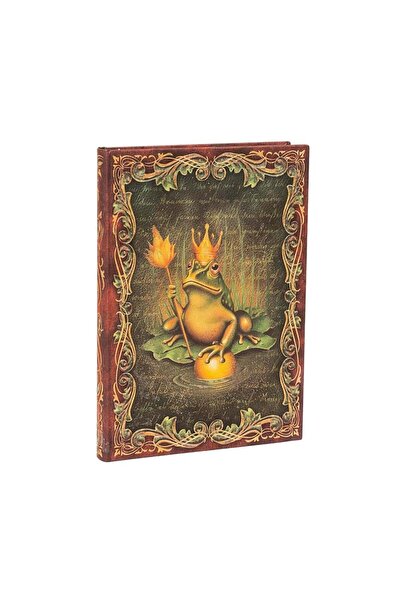 Paperblanks دفتر بغلاف صلب - ذا براذرز غريم، الأمير الضفدع - ميدي - مسطر