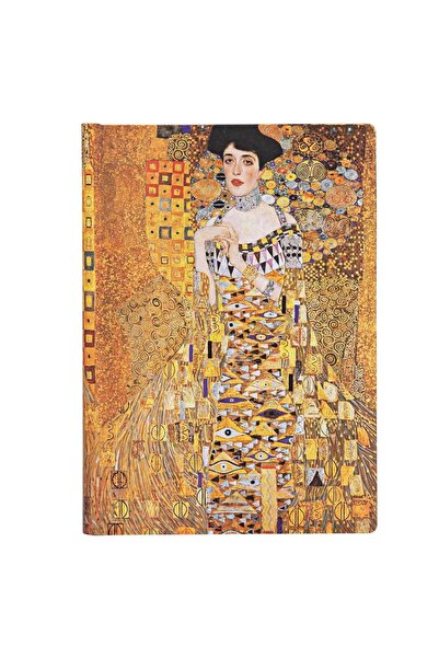 Paperblanks Klimt's 100th Anniversary Portrait of Adele Sert Kapak 13x18 Çizg...