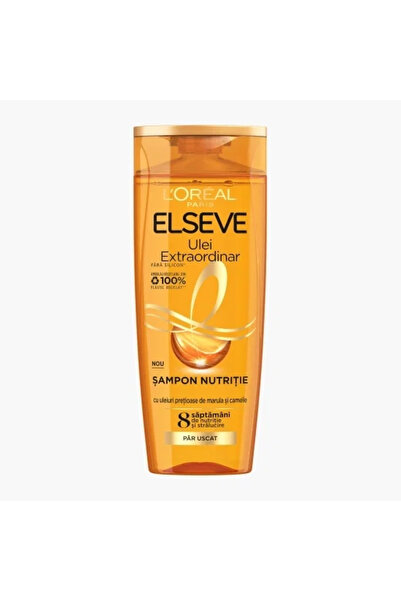 ELSEVE Sampon Ulei Extraordinar pentru par uscat, 400 ml