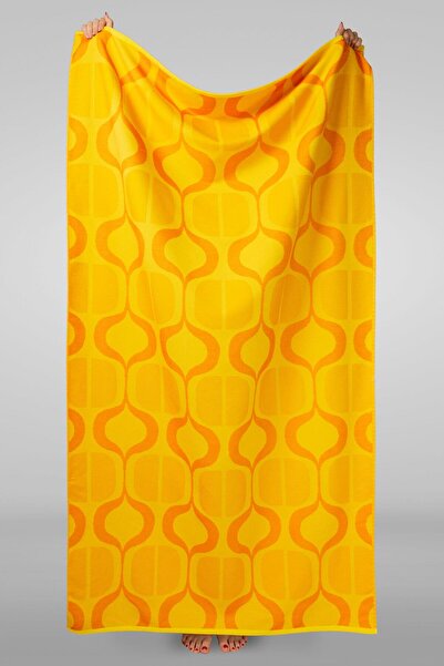 COTTONMANIA Alkuun-100x180 cm Plaj Havlusu