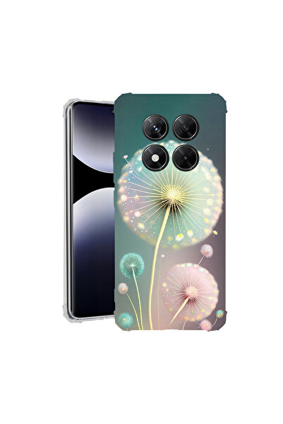 bestcase Husă Anti Shock Case For Xiaomi Redmi Note 15 Pro 4G, Green Dandelio...
