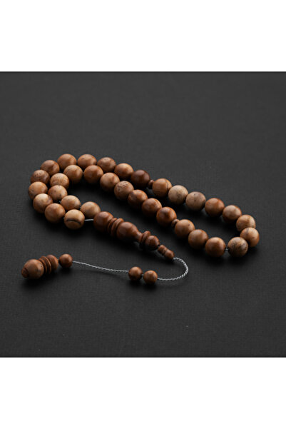 Razzah Kok Wood Circular Prayer Beads - Wooden