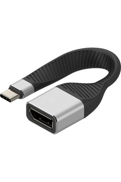 Techly Adaptor AV Tip C la DisplayPort/F flex