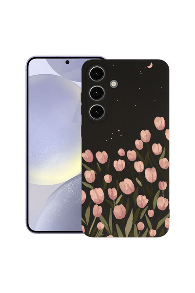 bestcase Θήκη TPU Ultra Slim για Samsung Galaxy S26, Φλοράλ - Παστέλ Τουλίπα,...