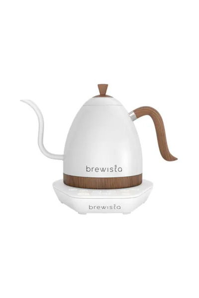 Brewista Brevist Kettle - Artisan Variable Temperature Kettle Matt 1l White -...