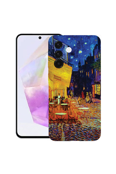 bestcase Husă TPU Ultra Subțire pentru Samsung Galaxy S26 Plus, Van Gogh Café...
