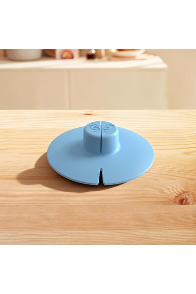 Choice SKY BLUE Silicone Tea Bag Holder and Squeezer Dishwasher Safe No Resid...