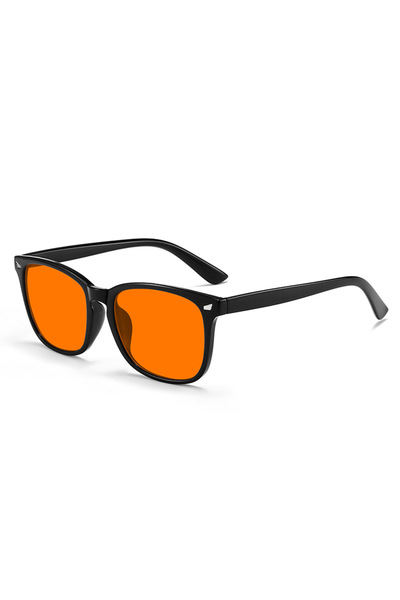 Choice1 Orange Anti Blue Light Glasses with Red Tinted Lenses Better Sleep Re...
