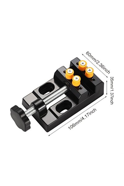 Choice black bench vise Mini Universal Flat Clamp with Parallel Table Pliers ...
