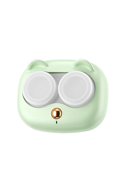 choice2 Green Contact Lenses Cleaner Ultrasonic With Removable Box Remove Tea...