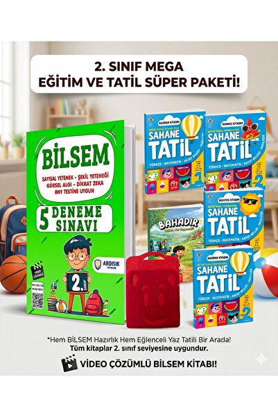 Model Eğitim Yayınları 2.Sınıf Şahane Yaz Tatil Kitabı Seti 3. Sınıfa Geçenle...