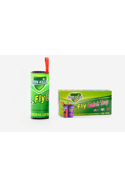 Choice8 C 1PC Sticky Fly Ribbons Roll Double Sided Flies Paper Strips Insect ...