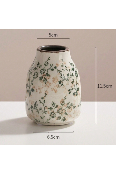 Choice m Ice Cracked Ceramic Vase Handmade Vase Bohemian Art Home Decoration ...