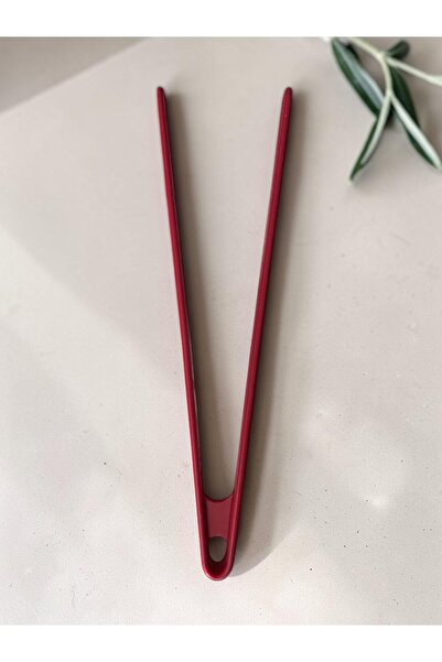 Multiamo Hard Tip Heat Resistant Fireproof Non-Stick Silicone 30 cm Tongs