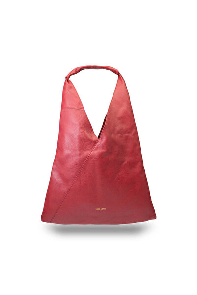 TORO NERO Camelia women's leather handbag in burgundy