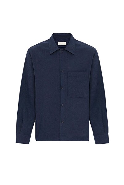 S13 Store Linen blend relaxed fit men's shirt