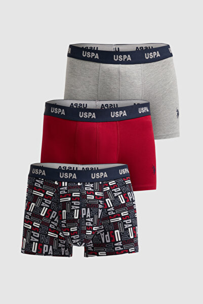 U.S. Polo Assn. Lenjerie intimă roșie pentru bărbați, model 50326495-VR030