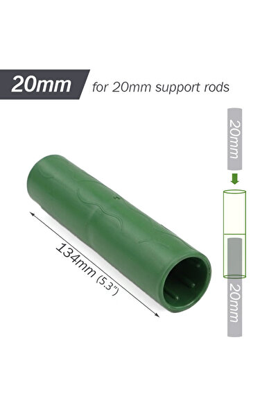 Choice 20mm-20PCS 20PCS Plant Support Connectors Vines Climbing Plant Connect...