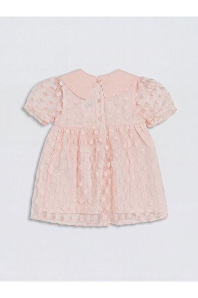 LC Waikiki Flower Embroidered Baby Girl Dress