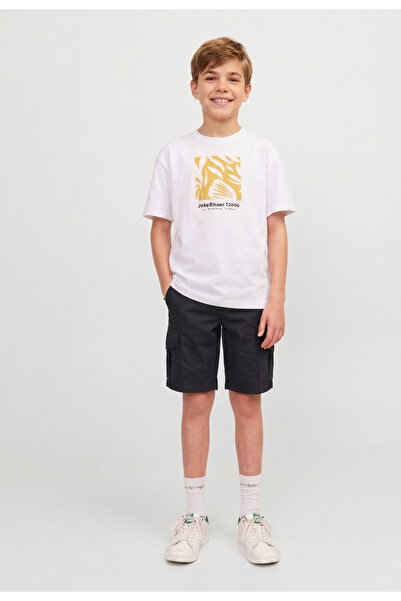 rois Children's Cargo Black Shorts