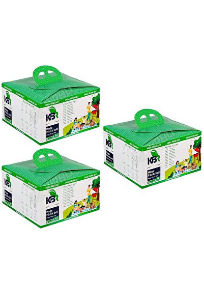 KBR Mega Piknik Seti 12 Çeşit 62 Parça x 3 Adet