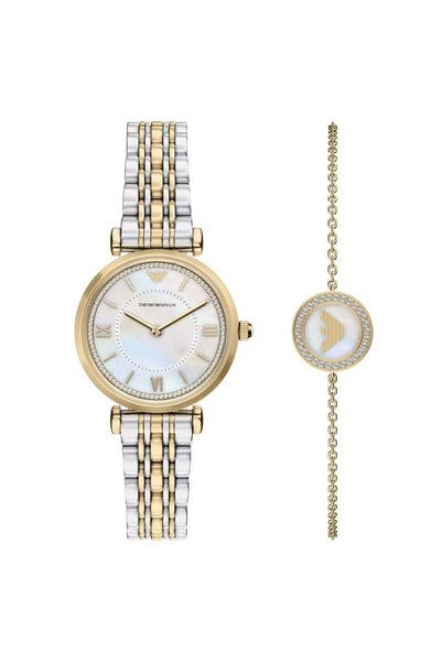 Emporio Armani AR80086SET Kadın Kol Saati ve Bileklik Seti