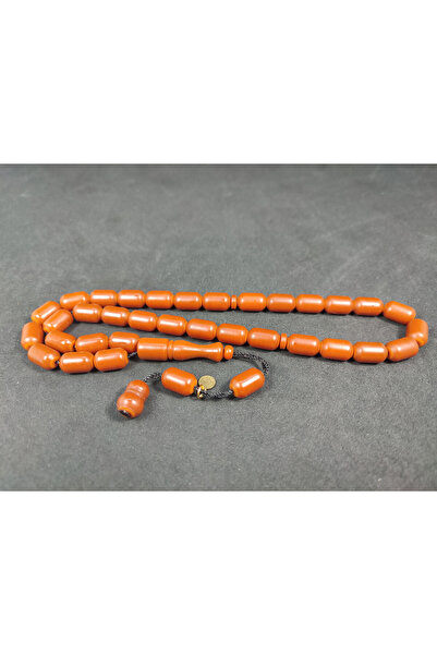 İskeçe Tesbih ŞEvket Alkan Usta Eseri İRi Boy Alman Fiber Sertifikalı 9803