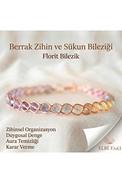 Elbi Takı Örgü Model Florit Küp Kesim Bilezik