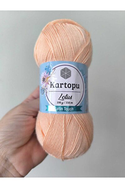 Kartopu Lotus Hand Knitting Yarn 100 Gr K277 Yavruağzi Lot 70017