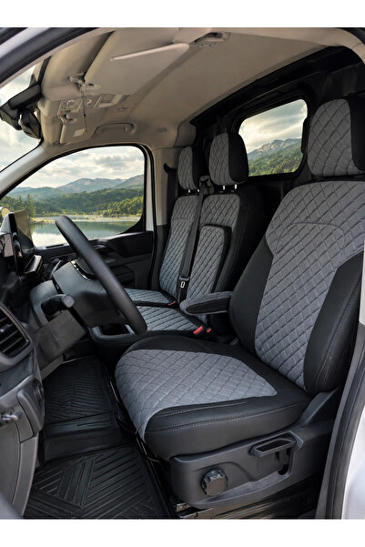 Anka FORD TOURNEO CUSTOM UYUMLU -ÖZEL DİKİM- Oto koltuk kılıf