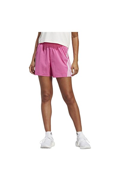 adidas Women's Train-Icons 3-Stripes Woven Shorts XS