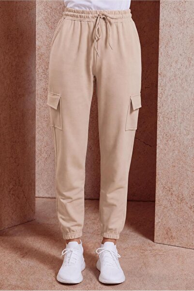 Alvina Paçasi Elastic Pocketed Sweatpants 70398