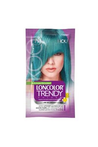 Loncolor Vopsea Semipermanenta Trendy Colors, nuanta T9 turcoaz progresiv, 2x...