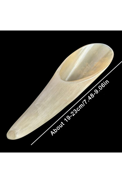 Choice L 1PC Natural Buffalo Horn No Stress Guasha Massage Tool Gua Sha Massa...