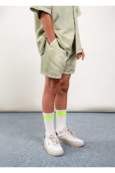 The Boston Kids Boy's Linen Bermuda Shorts 6224