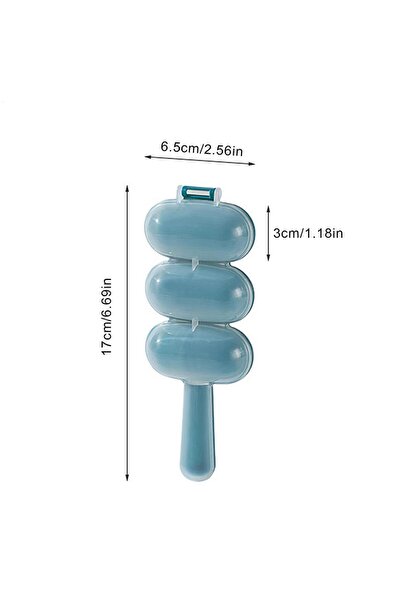 Choice Blue DIY Sushi Rice Ball Mold Shaker Mould Sushi Maker Transparent Cov...