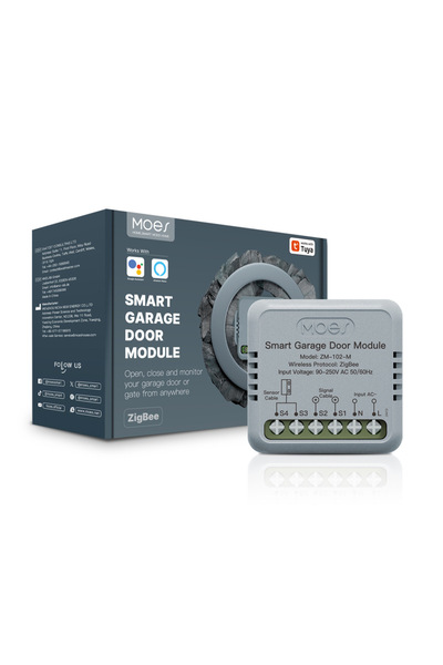 Choice1 وحدة تحكم باب المرآب MOES Zigbee EU Plug MOES Tuya Zigbee مع التحكم ا...