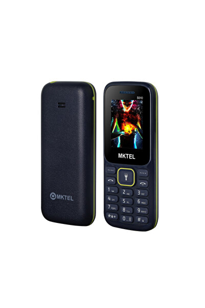 Choice1 هاتف MKTEL B310 2G أزرق اللون بشاشة 1.77 بوصة، ثنائي الشريحة، بطارية ...