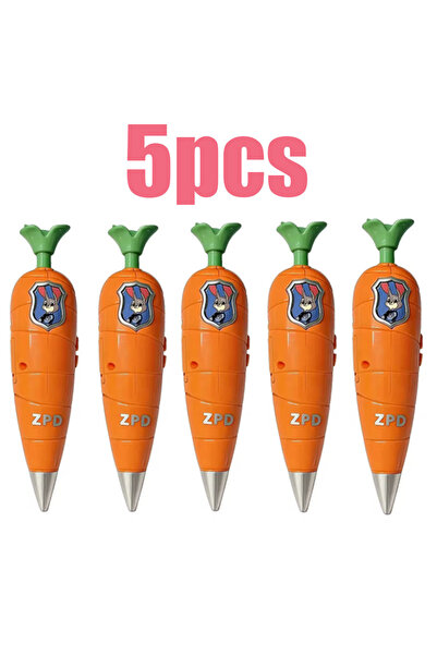 Choice1 Bandai 5 pcs Zootopia 2 Carrot Recorder Pen | Judy & Nick Style for K...
