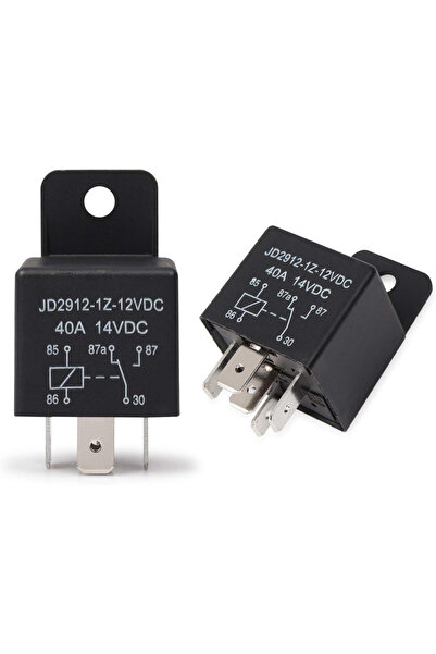 Choice 2pcs 2pcs 12V Motor Relay 5 Pin Coil 40amp Spdt JD2912-1Z-12VDC 40A 14...