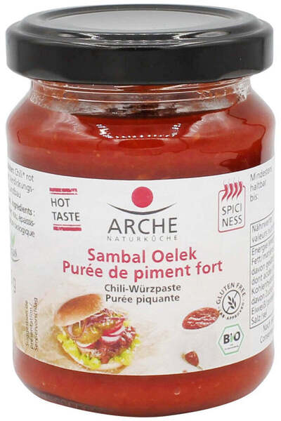 Arche Pasta bio de chili Sambal Oelek, 125g