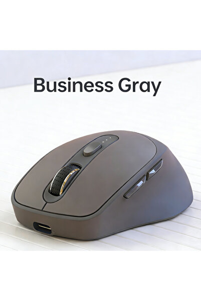 Choice1 X7 Business Gray FREEWOLF X7 Wireless Mouse Bluetooth & 2.4G Dual Mod...