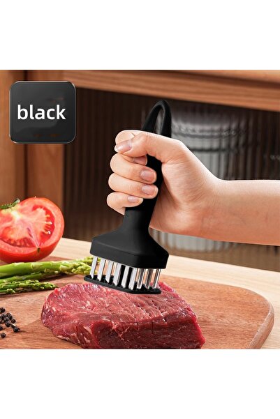 Choice1 black Stainless Steel Automatic Rebound Hhammer Meat Grinder 24 Needl...
