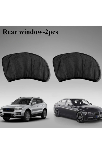 Choice1 Rear window-2pcs 2Pcs/Set Car Mosquito Proof Window Mesh Car Sunshade...